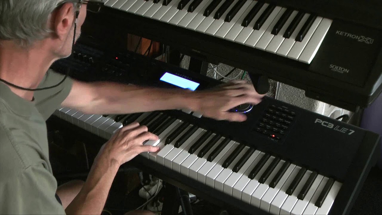 Kurzweil  PC3 LE7 -  galerie zvuků (improvizace)