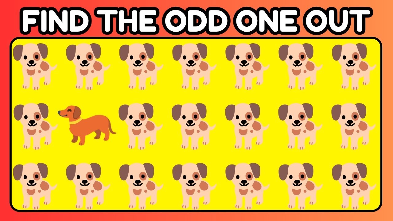 Find the Odd Animal 🐾 | Test Your Eyes & Brain! 🧠 Can You Spot It?