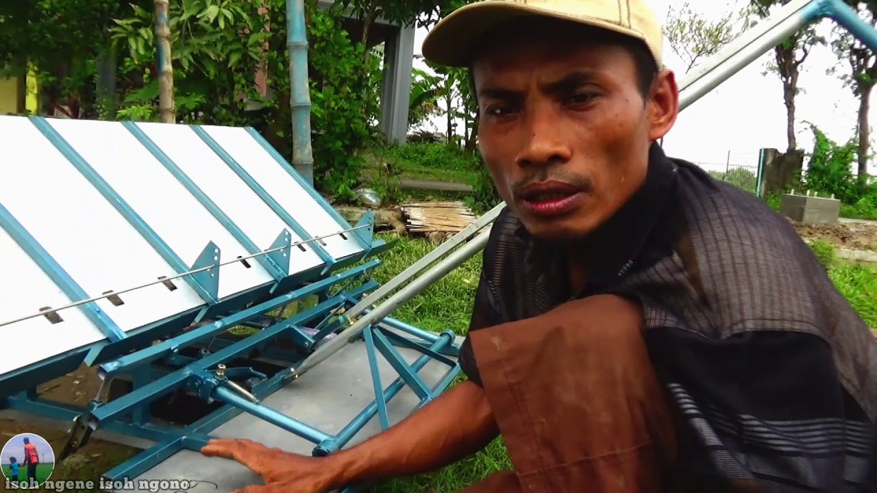 review alat tanam padi manual