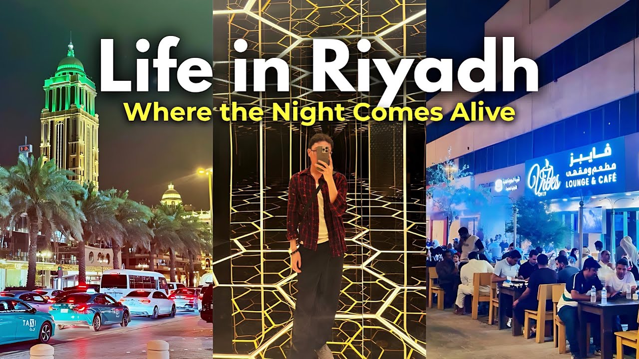 Riyadh Nightlife 🇸🇦 Exploring Thaliah Street - The City’s Hottest Spot