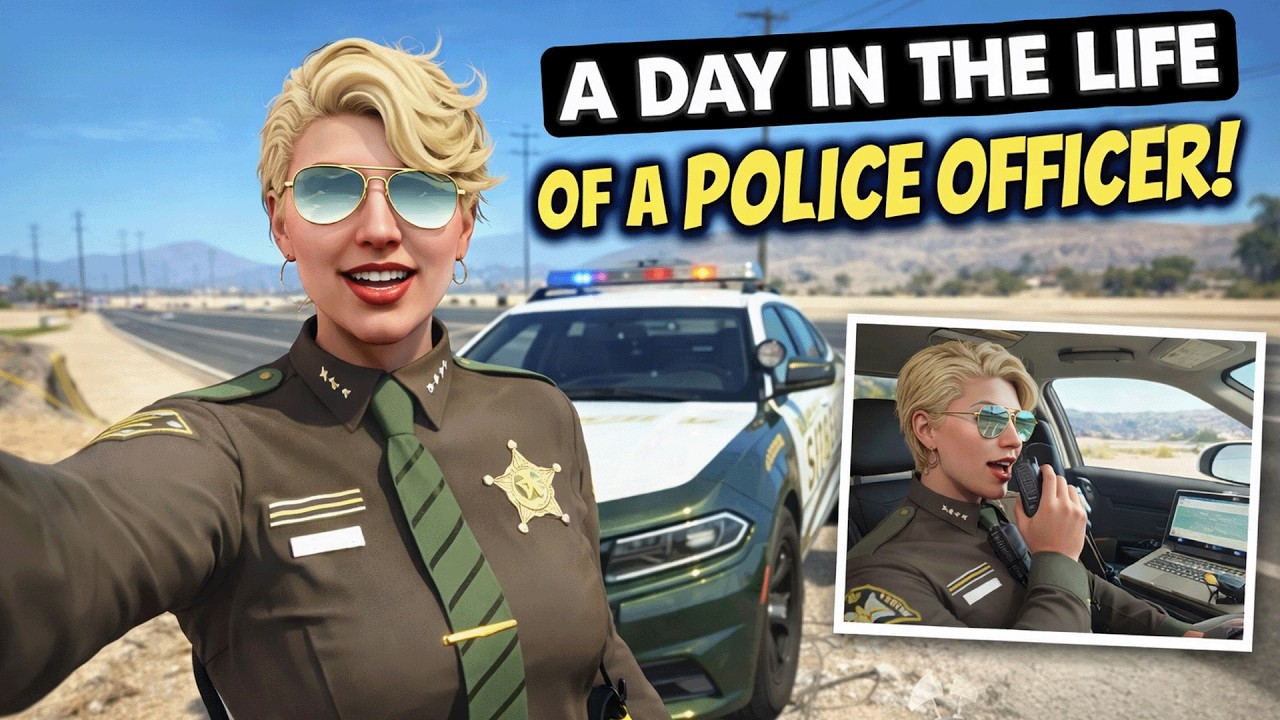 A Day in The Life of a Police Officer【#ProdigyRP】