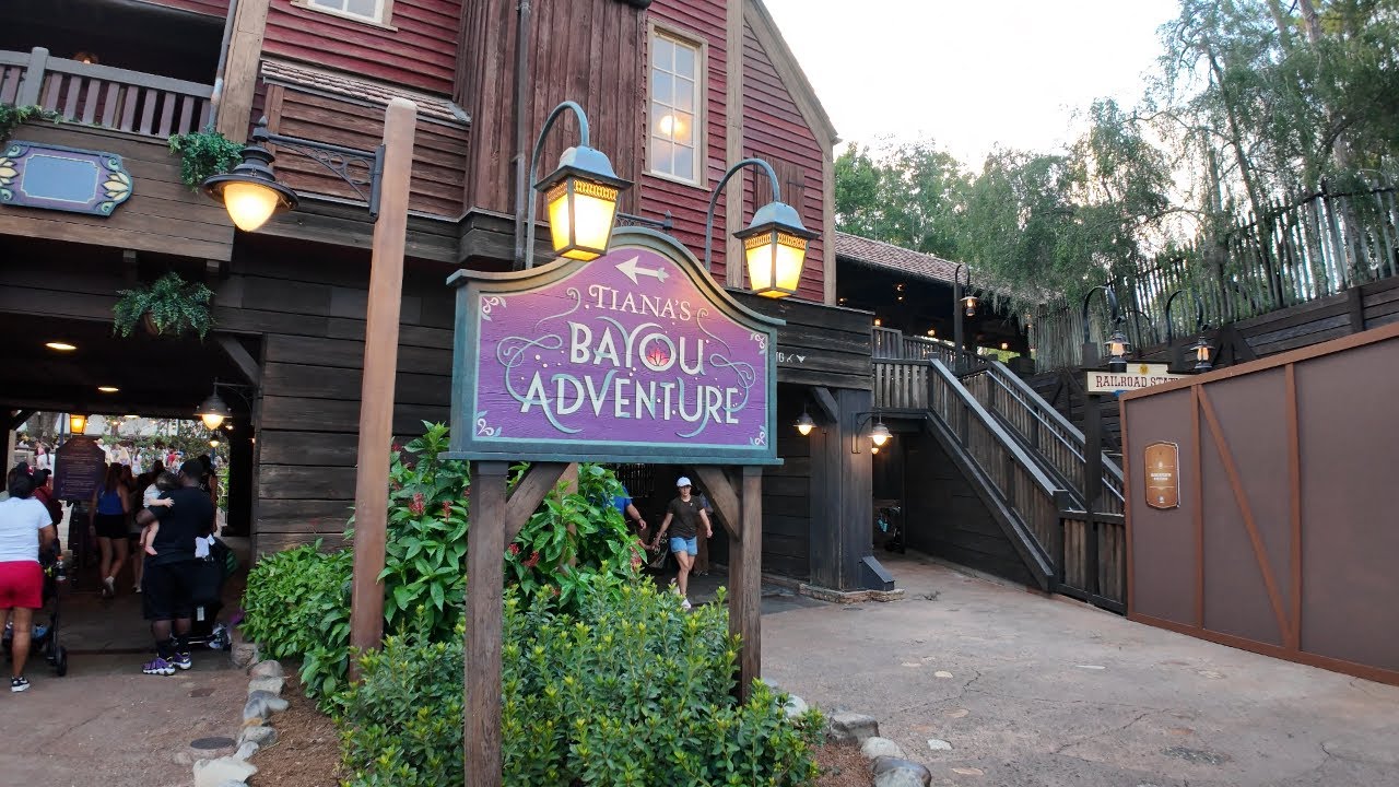 Tiana's Bayou Adventure 4K FULL Ride  POV magic kingdom