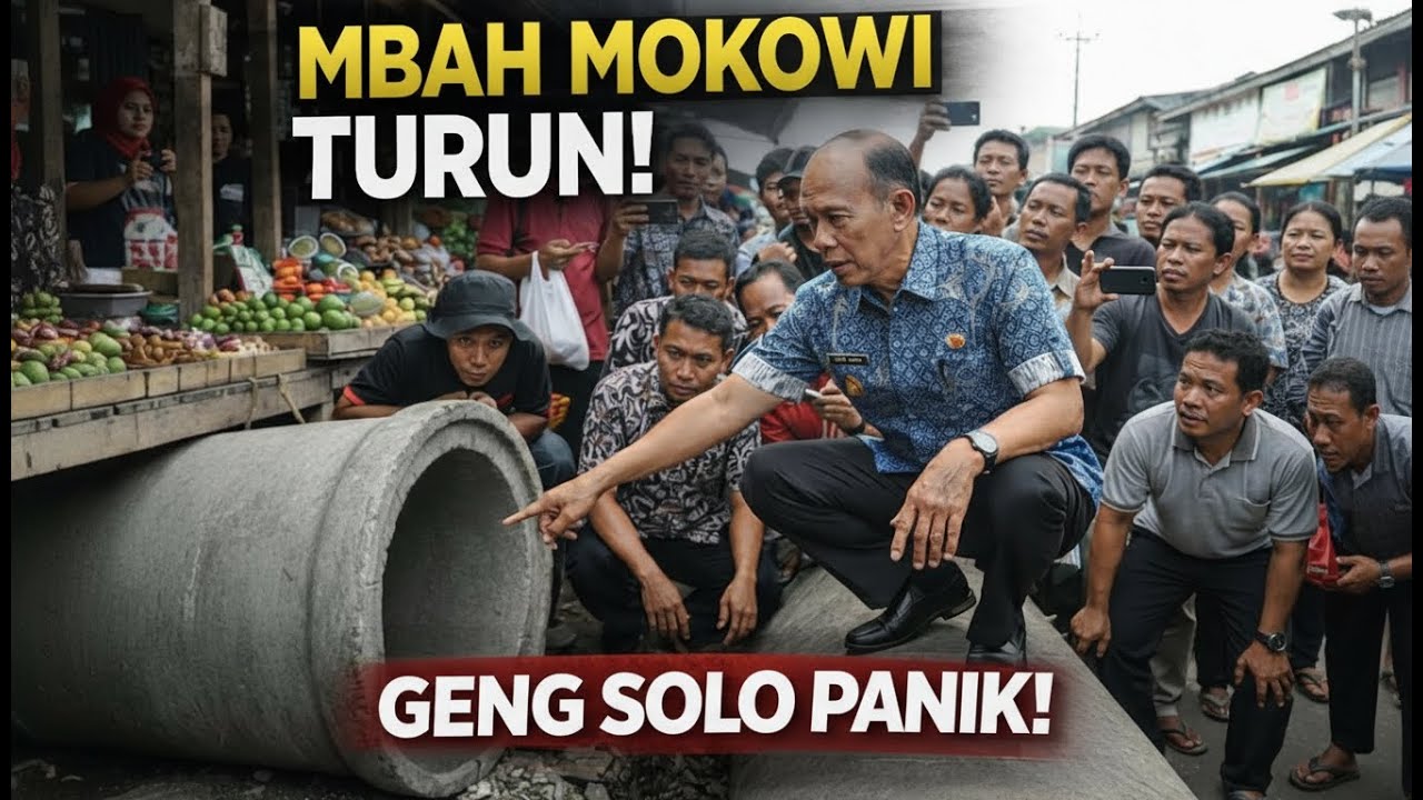Pasar Mencekam! GORONG-GORONG MAMPET Picu Amarah Geng Solo, MBAH MOKOWI Datang Langsung