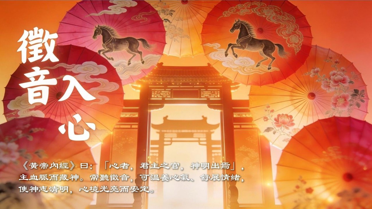 五行徵音·入心養神｜清心火・定心神・靜養情緒的療癒音樂｜Asian Relaxing Music - Zhi Tone - Zen Meditation & Relaxation Music