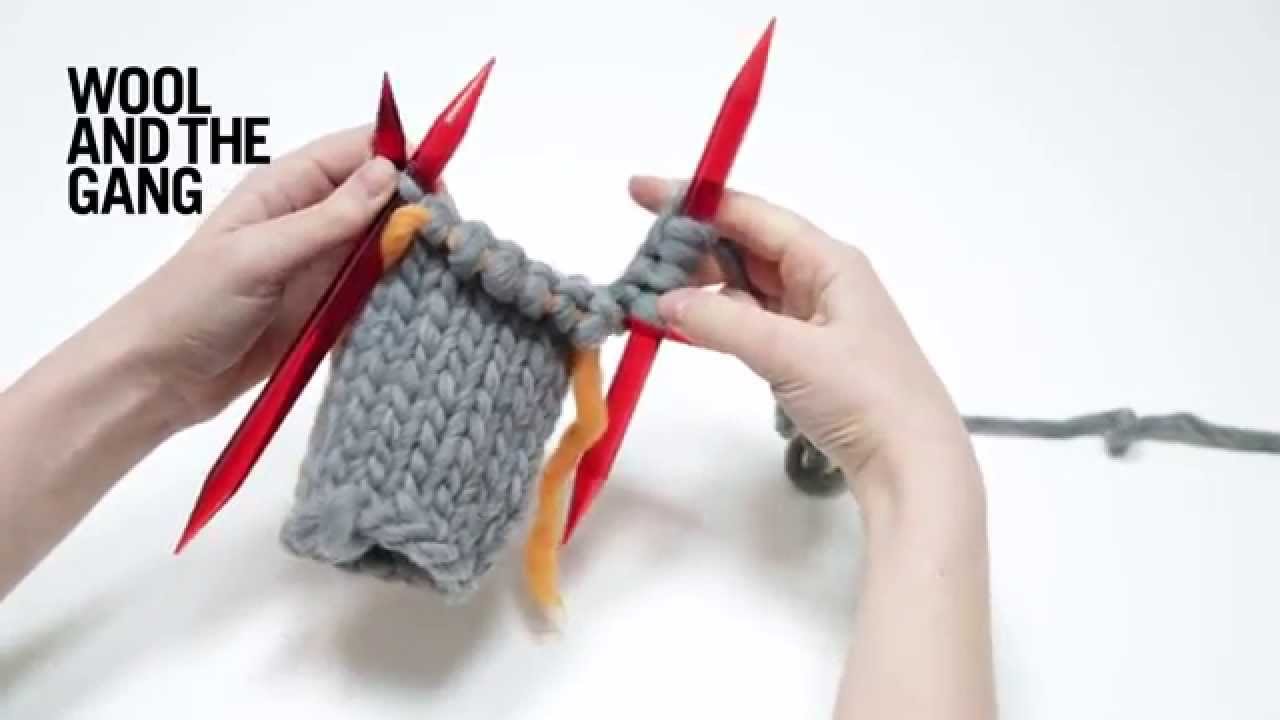 How to Divide for Knitted Mitten Thumbs