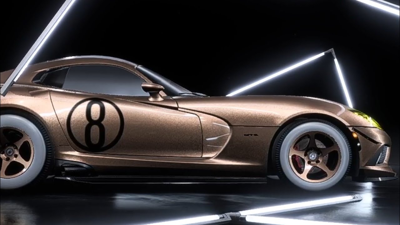 NFS Heat Dodge Viper Oval Track