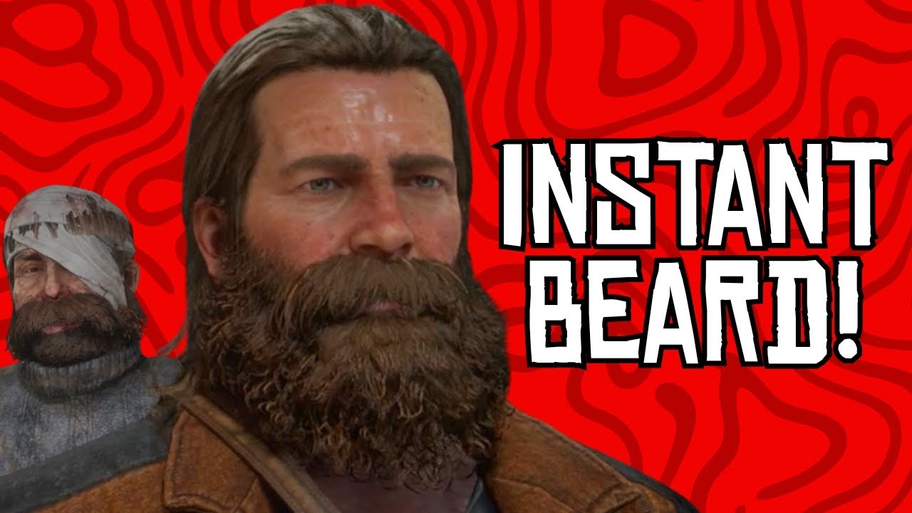 How to Grow your Beard FAST! Red Dead Redemption 2