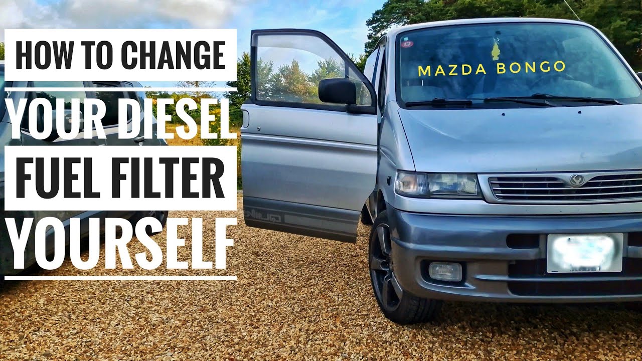 Как заменить дизельный фильтр на Mazda Bongo // Подготовка к путешествию..