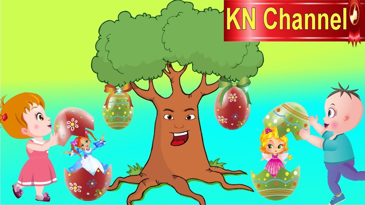 Hoạt hình KN Channel BÉ NA NHẬN TRỨNG BẤT NGỜ TỪ THẦN CÂY