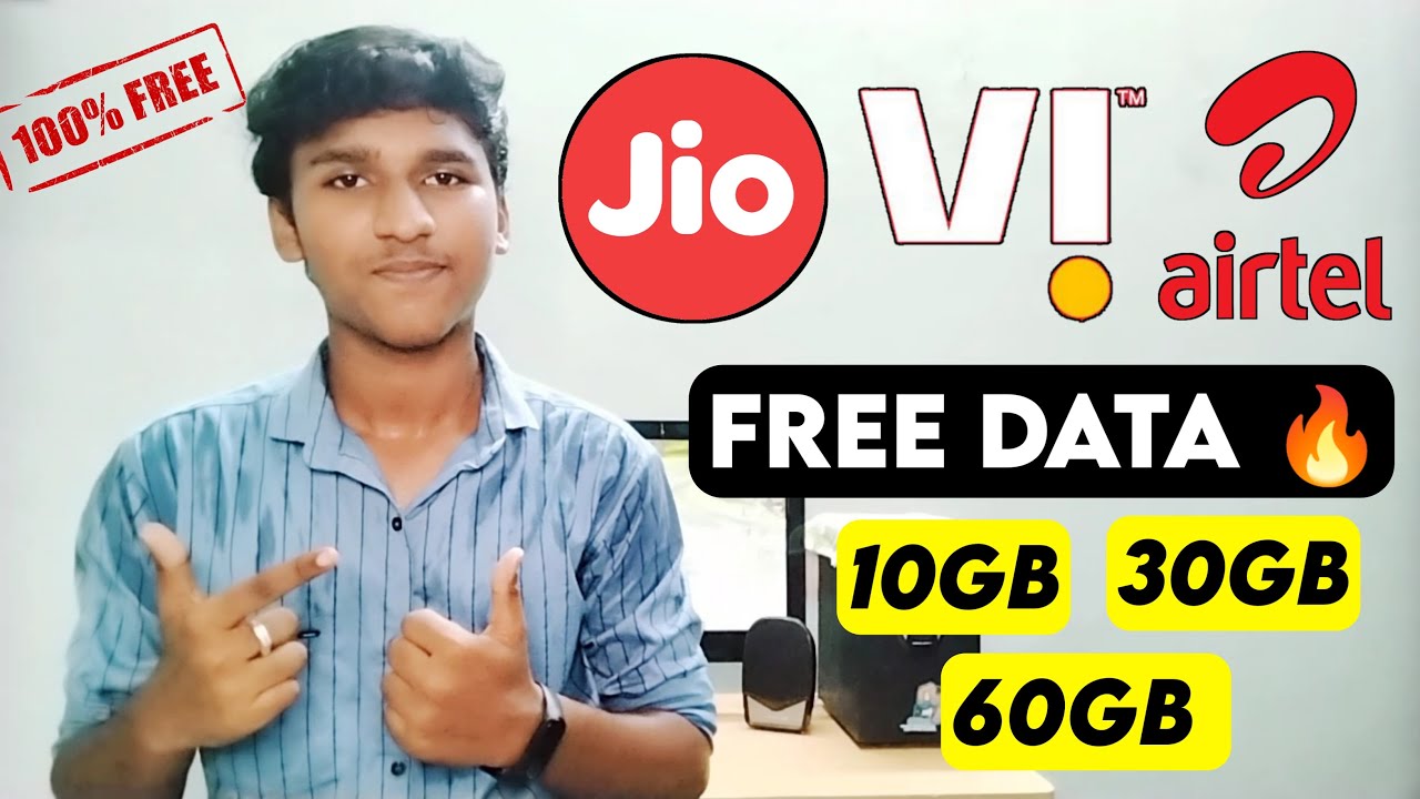 Airtel,Jio,Vi🤩100% இலவச Data 🔥 | How to get Free Data in Tamil - Rainbow Tech Tamil