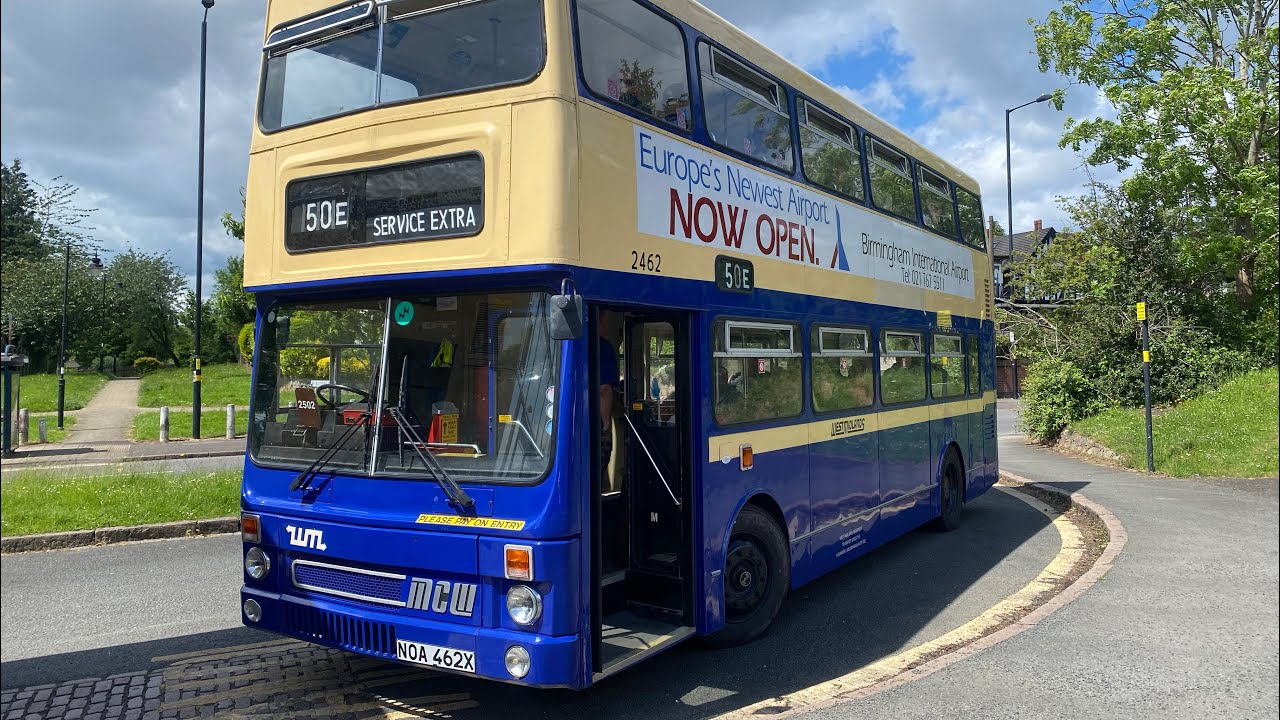 75th Anniversary Of The 50: WMPTE MCW Metrobus [NOA462X,2462]