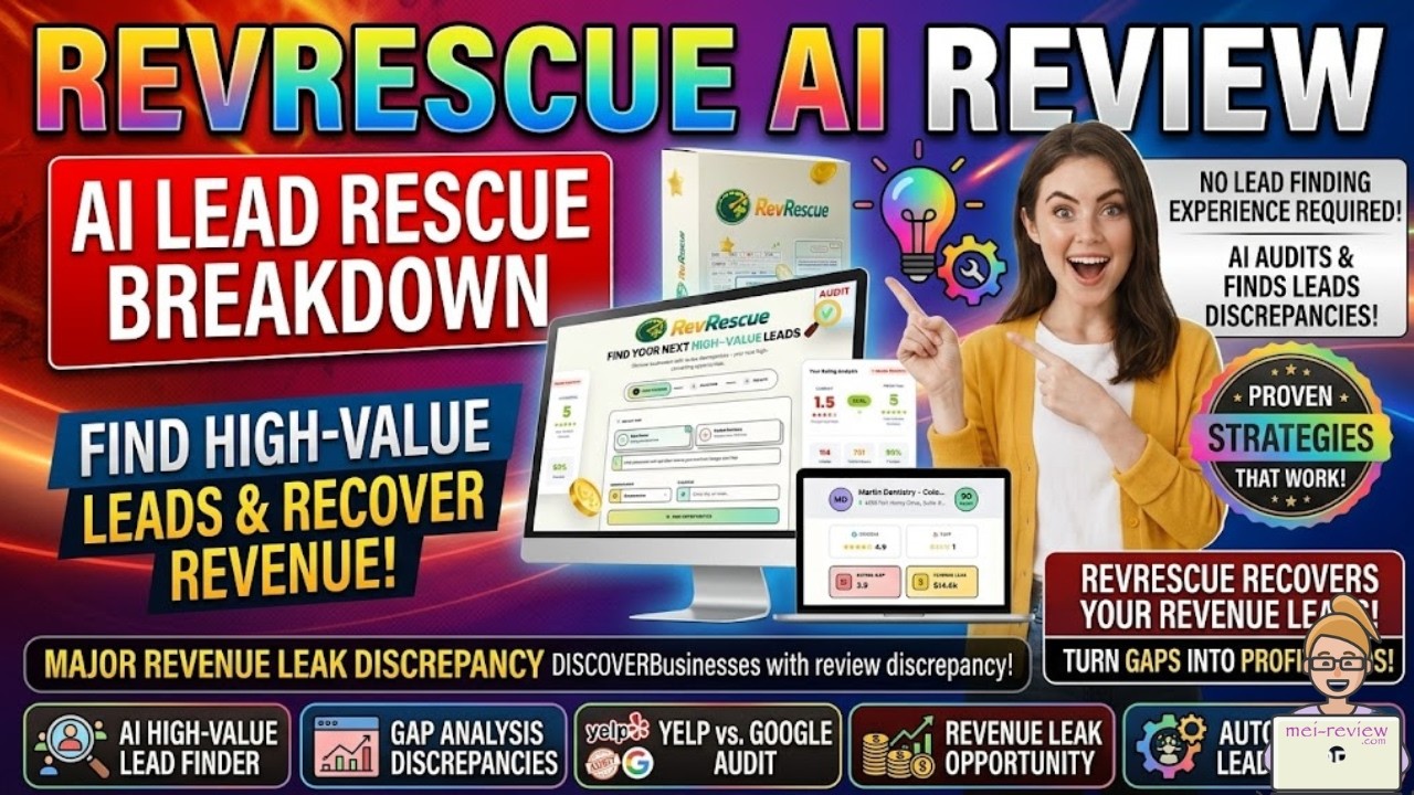 RevRescue AI Review, Bundle, OTO & Bonus: Turning Missing Reviews Into a Profitable Service in 2026