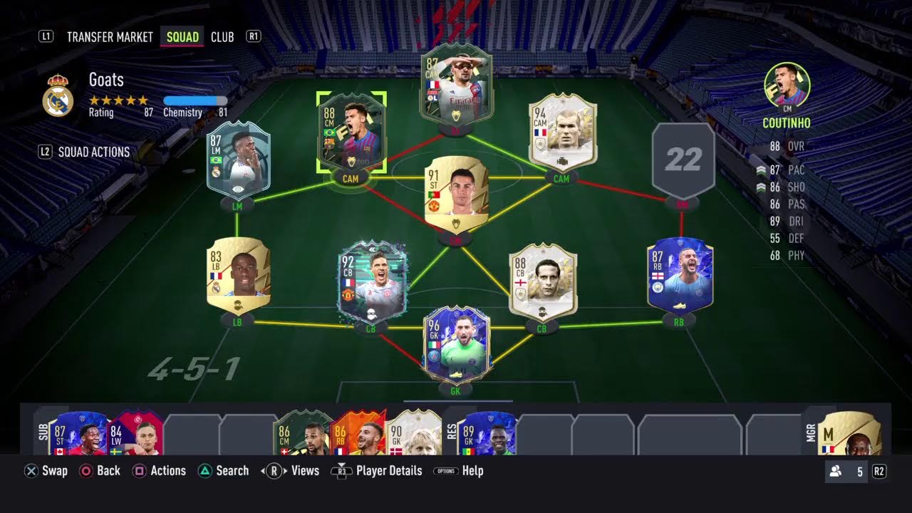 Fifa 22 Mid or Prime Icon Pack