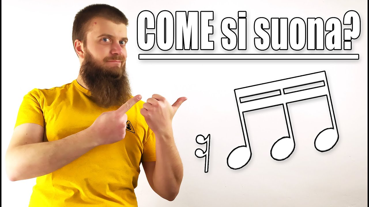 COME SUONARE pausa e 3 sedicesimi // il ritmo - i fill - il linear groove // +PDF
