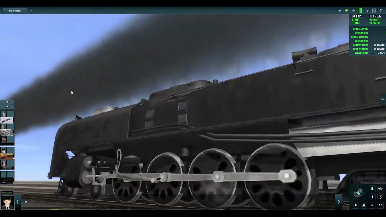 Trainz  A New Era 2023 03 03 20 36 18 Union Pacific Big Boy Race #trainz