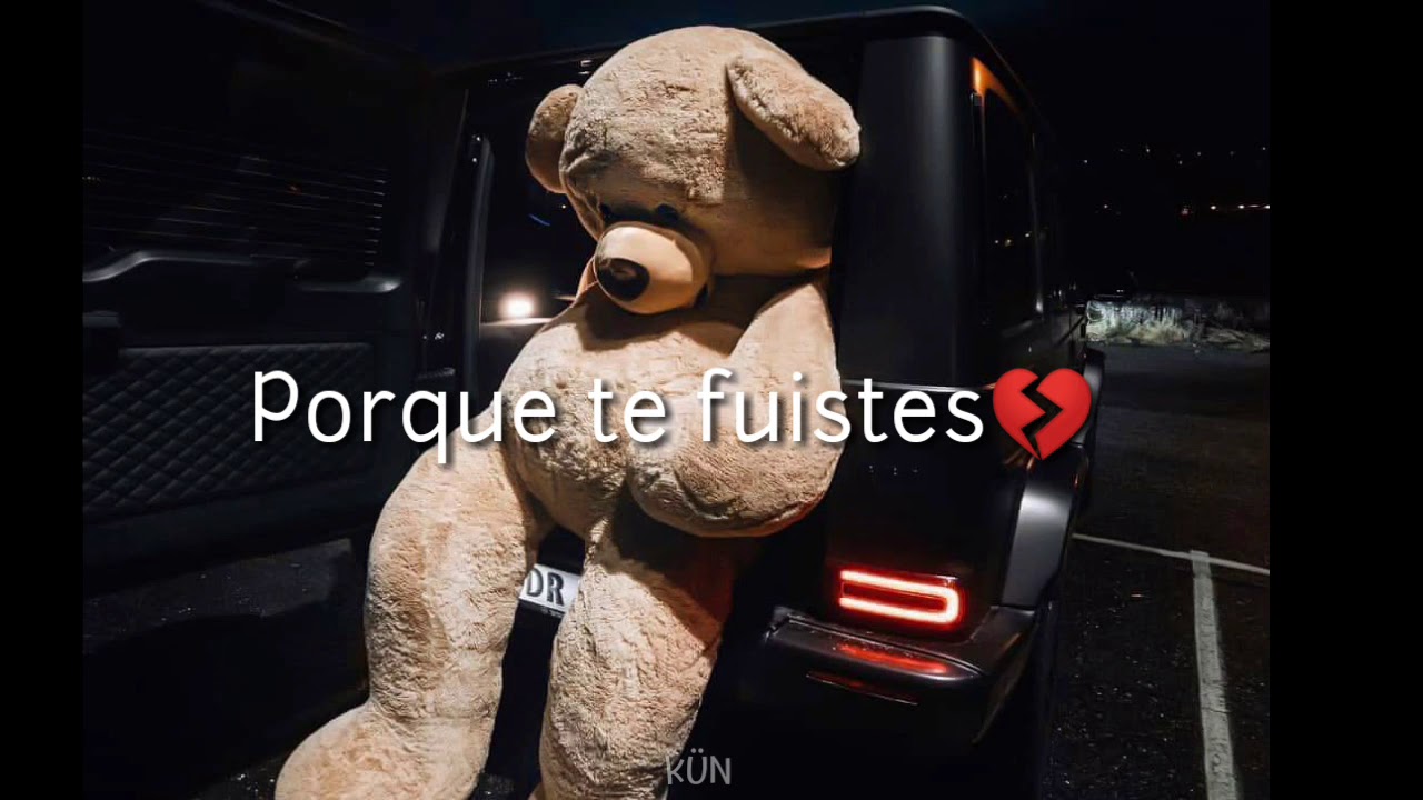 Aspirante porque te fuistes💔 letra