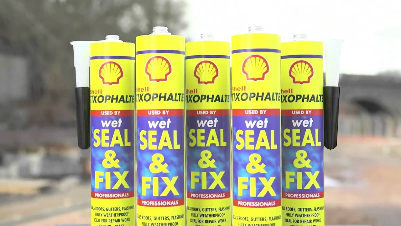 Shell Tixophalte Wet &ndash; high performance versatile sealant for professionals