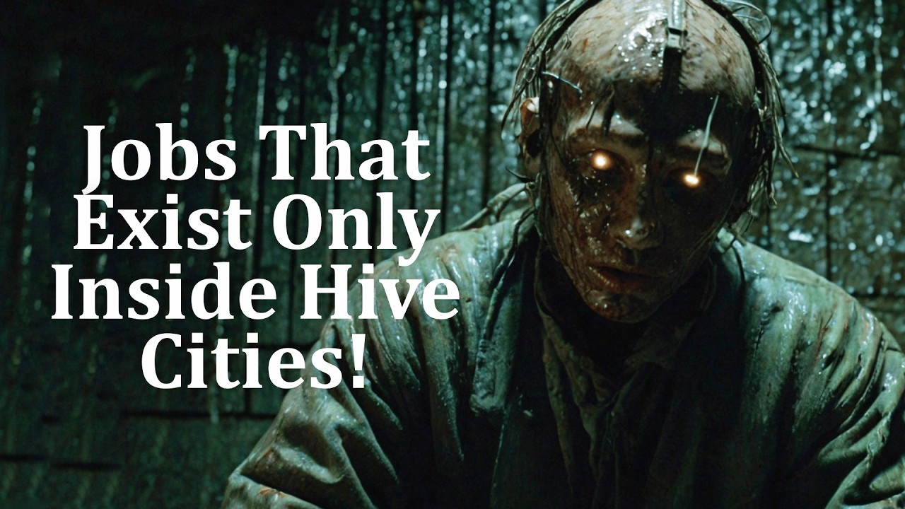 The Jobs That Exist Only Inside Hive Cities | Warhammer 40k Lore