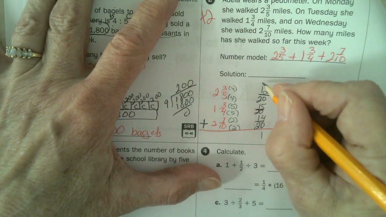 M6 Math Box  6 1