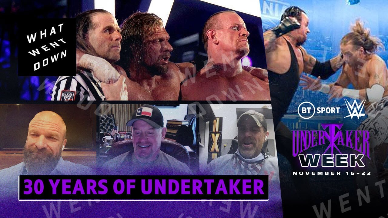 What Went Down: 30 Years of Undertaker | His best WrestleMania matches vs. Shawn Michaels & Triple H