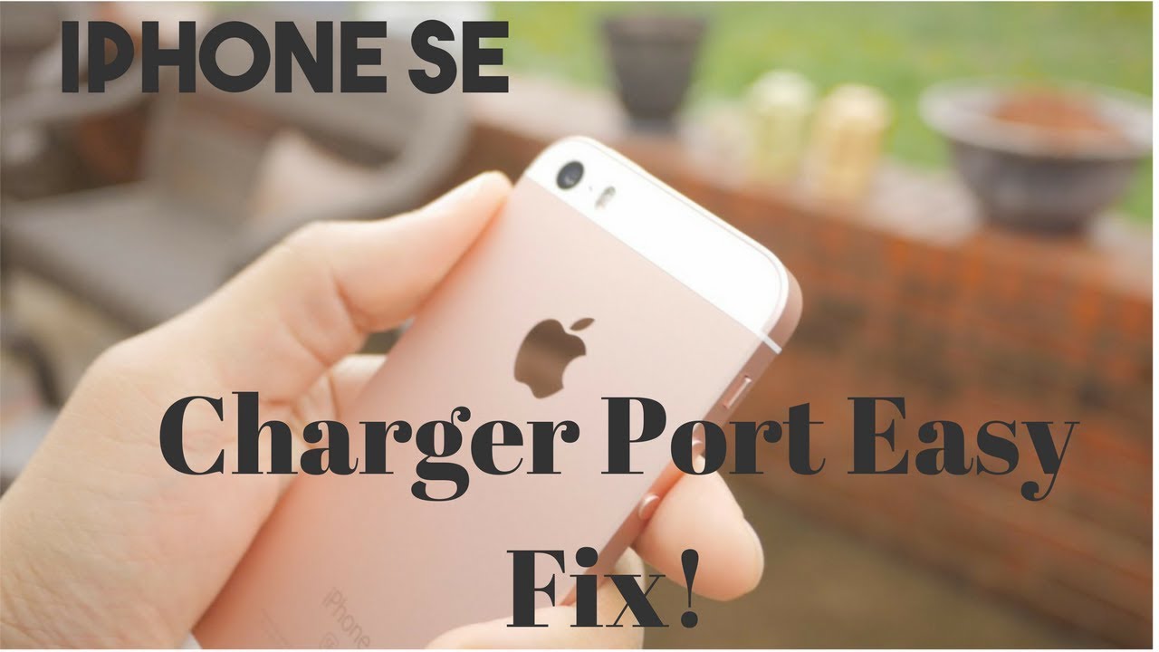 Iphone SE Charger Port Replacement - DIY