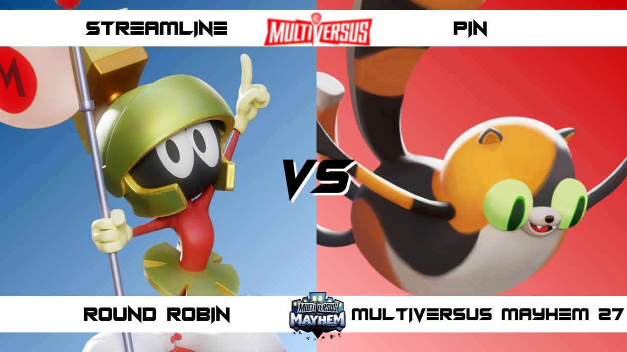 MultiVersus Mayhem 27 Streamline (Bugs, Marvin) vs Pin (Cake) MultiVersus Tournament