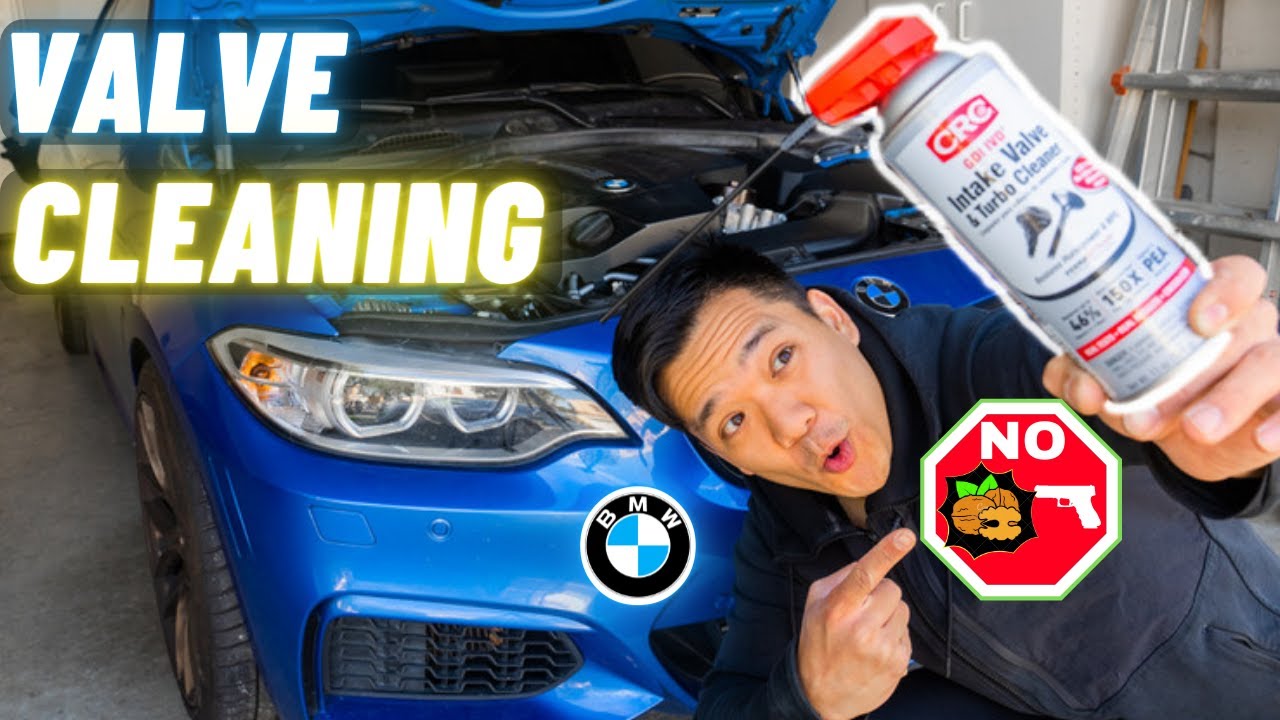 BMW Intake Valve Cleaning | NO Walnut Blasting