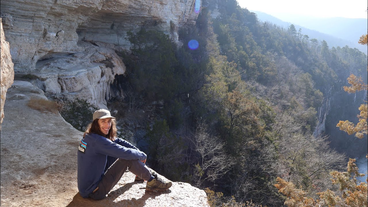 Full Exposure Hiking The GOAT Trail aka Big Bluff Trail in Arkansas