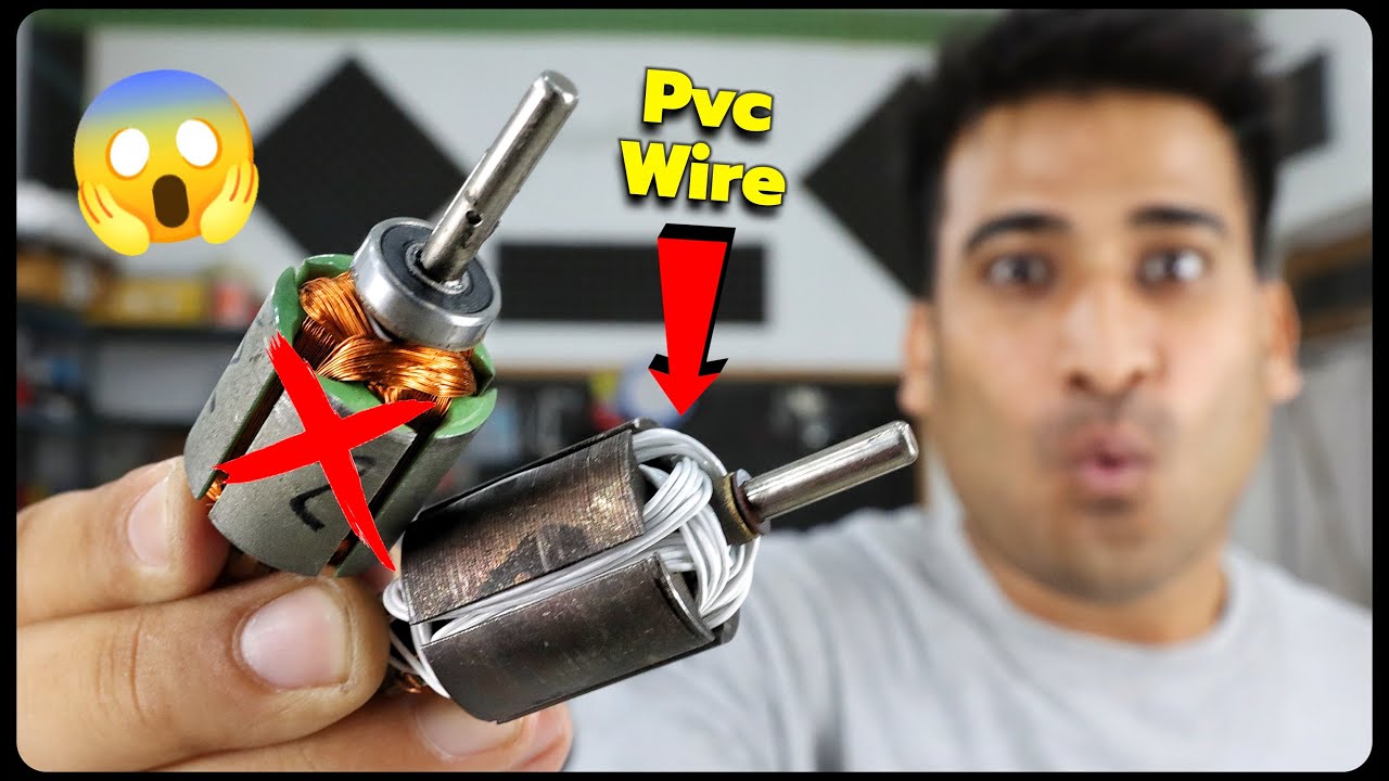 775 Motor Ko Pvc Wire Se Winding Kar Diya 😮 Ummid Nahi Thi Aisa Hoga? 😳
