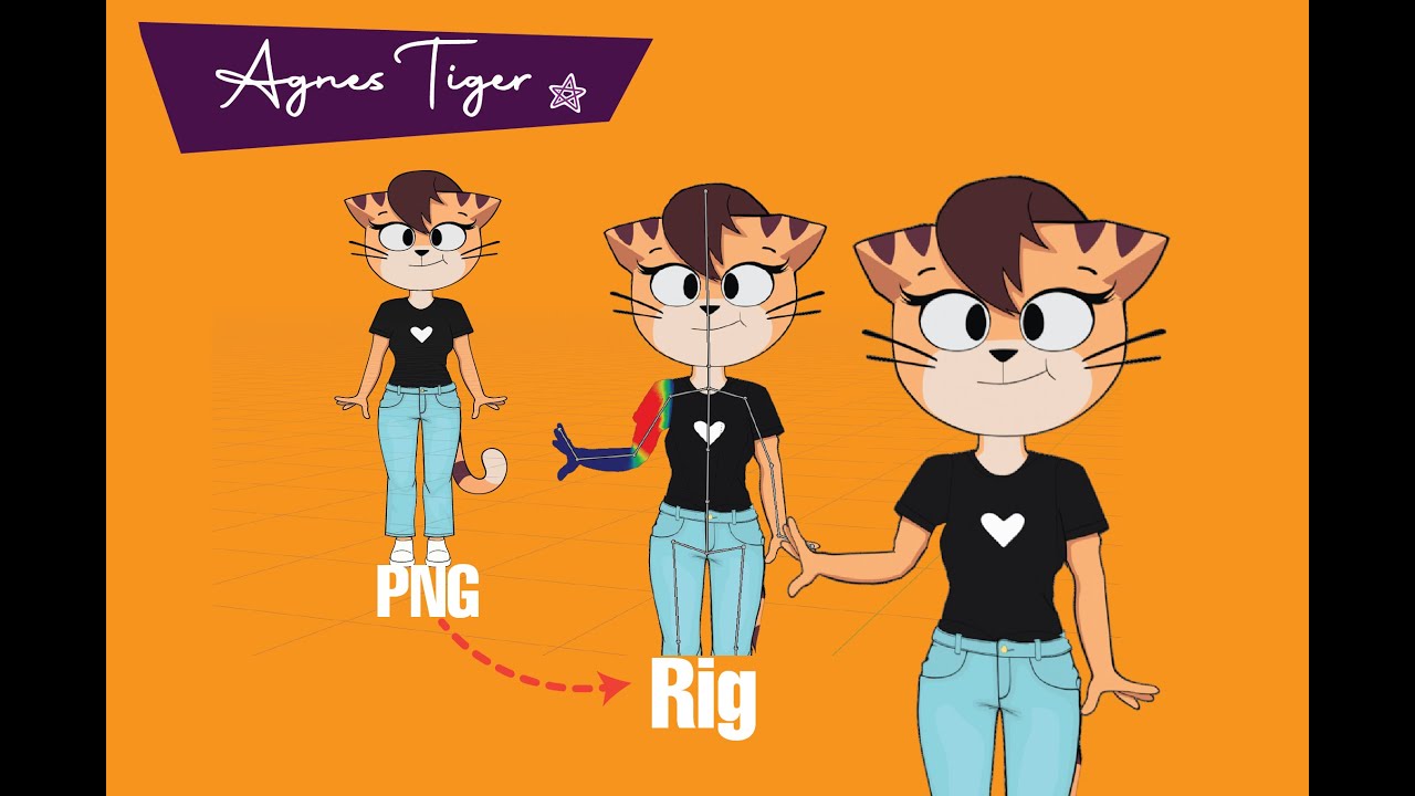 🔴 Tutorial Completo Blender 2024: Importar PNG, Recortar y Hacer Rig en 2D - Parte 4-4 🔴