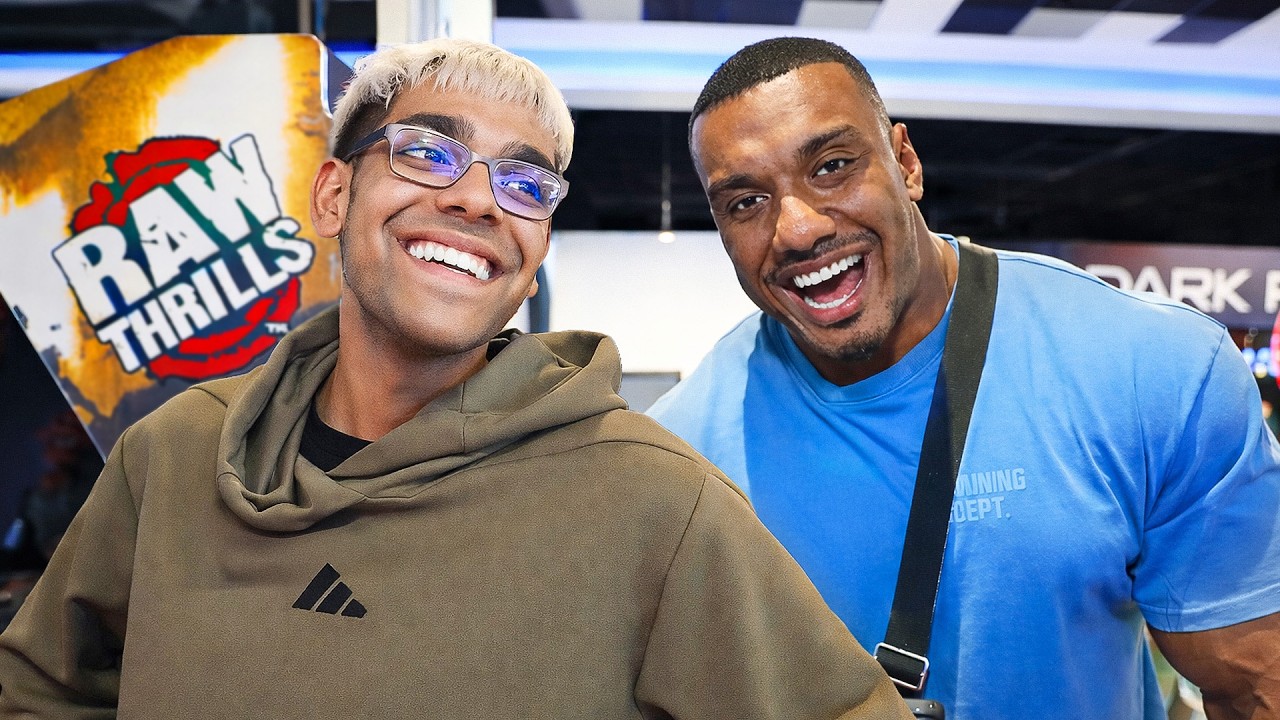 N3on & Larry Wheels Go To a Arcade!