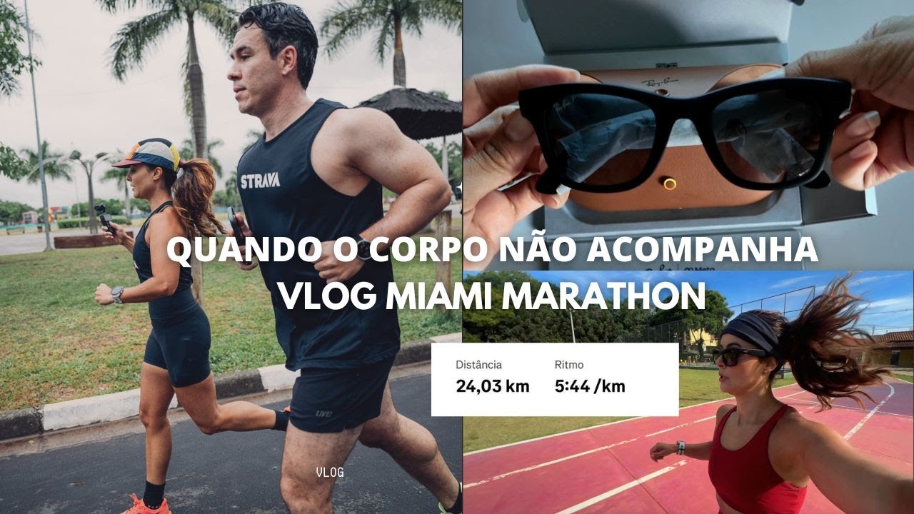 vlog treinando pra uma maratona no fim do ano (cansaço, ajustes e vida real)