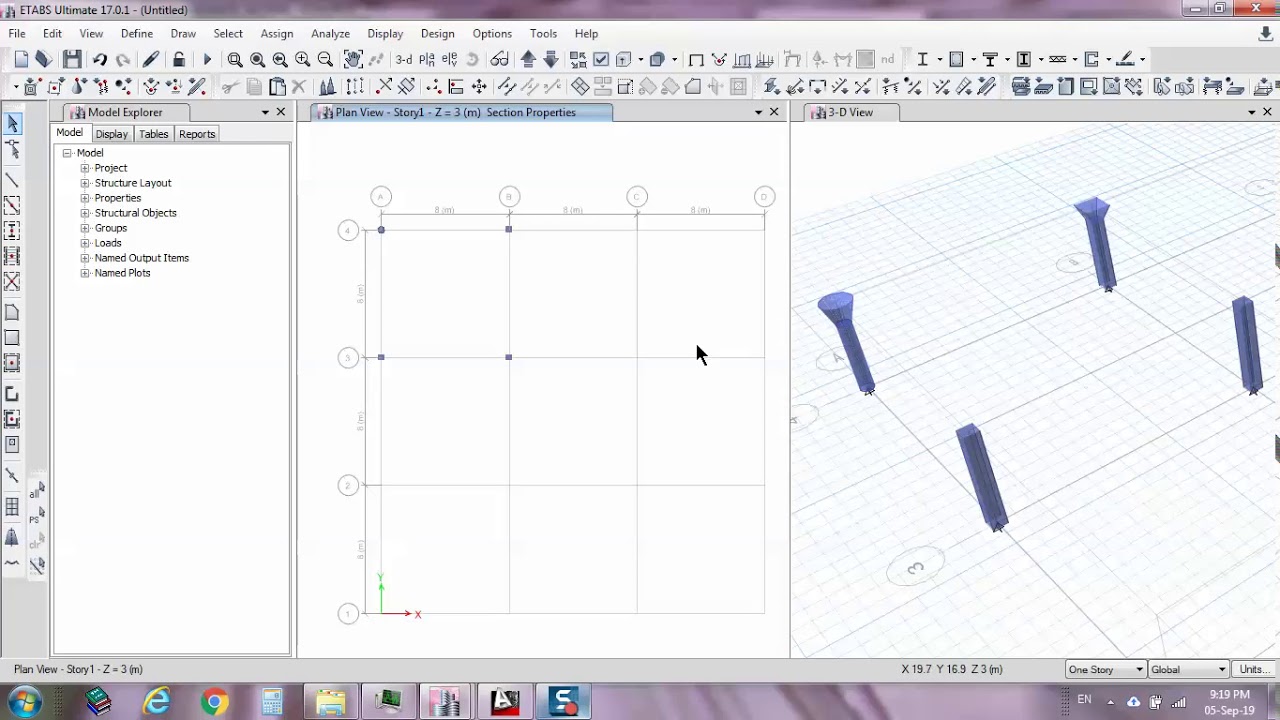 05 ETABS - NON PRISMATIC SECTION - CONCRETE