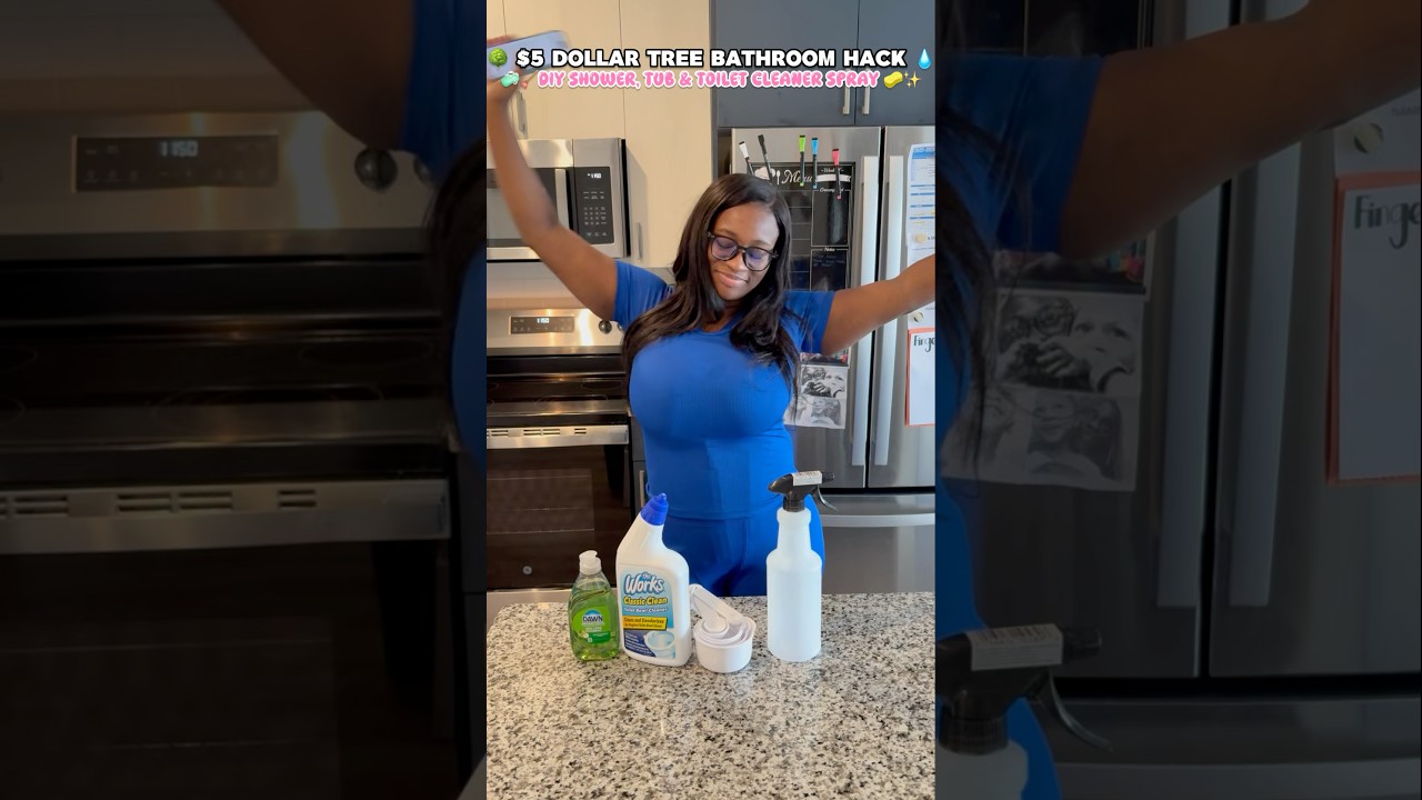 Dollar Tree Cleaning Hack You&rsquo;ll Wish You Knew Sooner 👀💎 #DollarTreeFinds #Cleaning #HoodHacks