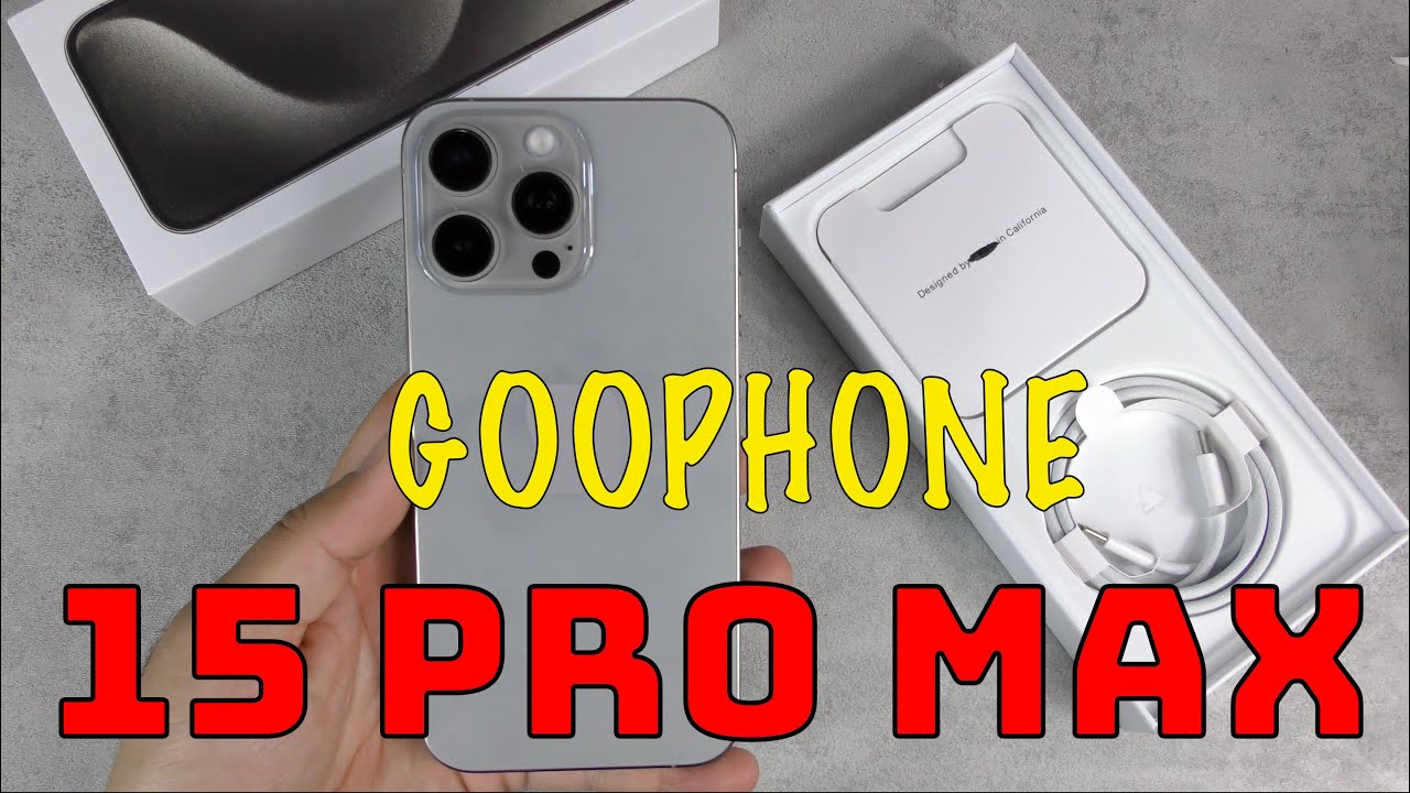 АБСОЛЮТНЫЙ КЛОН: Goophone 15 Pro Max: распаковка и обзор. ОН ОЧЕНЬ БЛИЗКИЙ