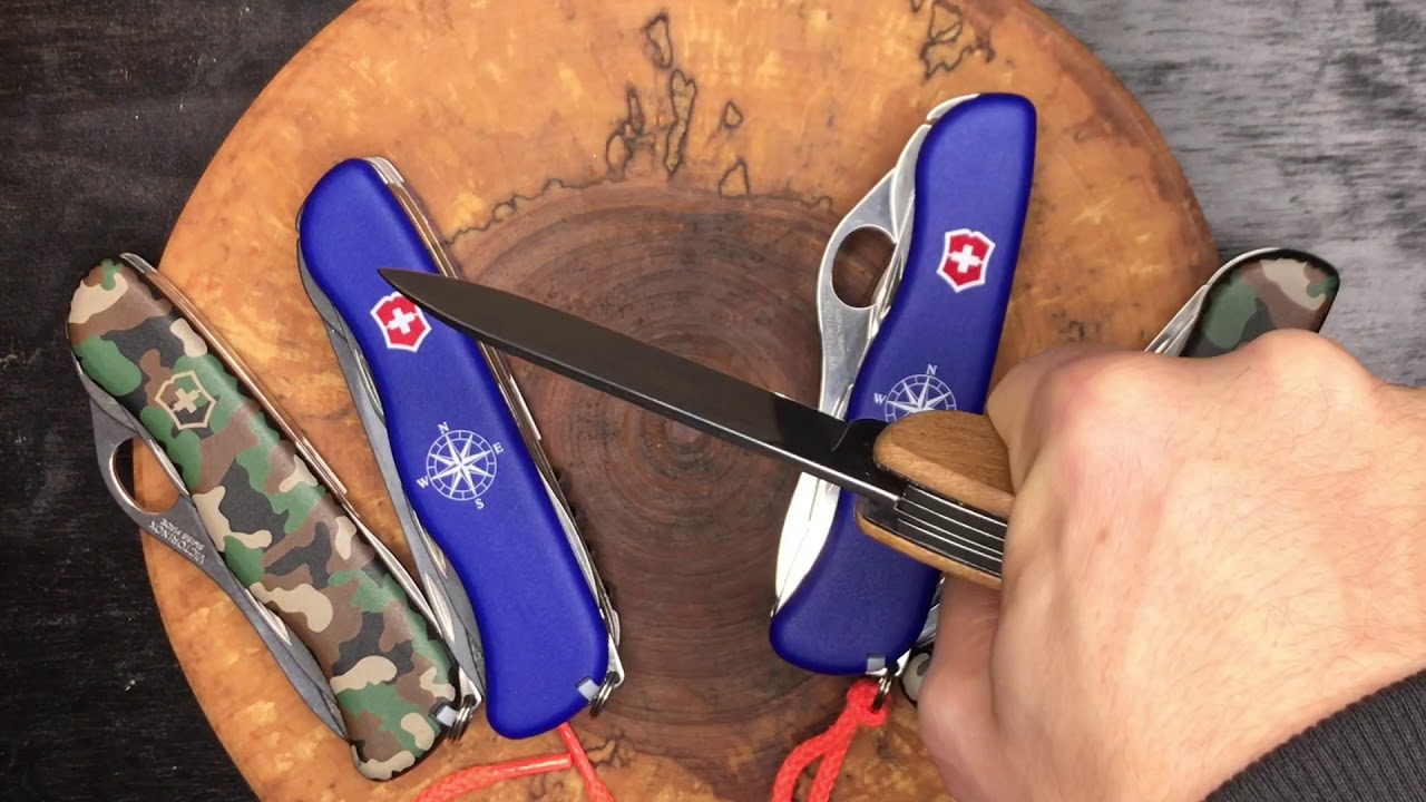 111mm Swiss Army Knives Ft. One Hand Trekker, Adventurer, Skipper, Skipper Pro, Forester, Spirit X