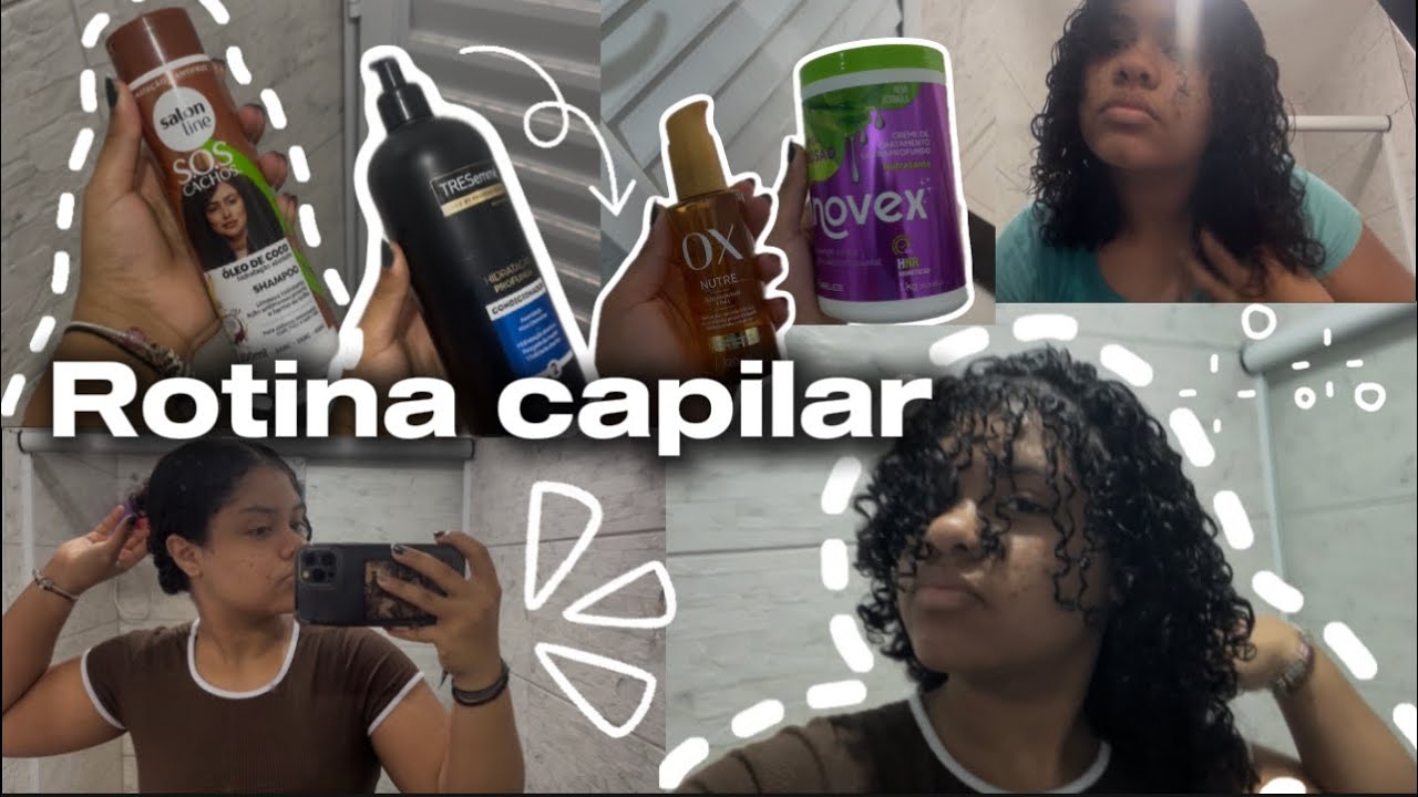 Minha rotina capilar! 🍂💞