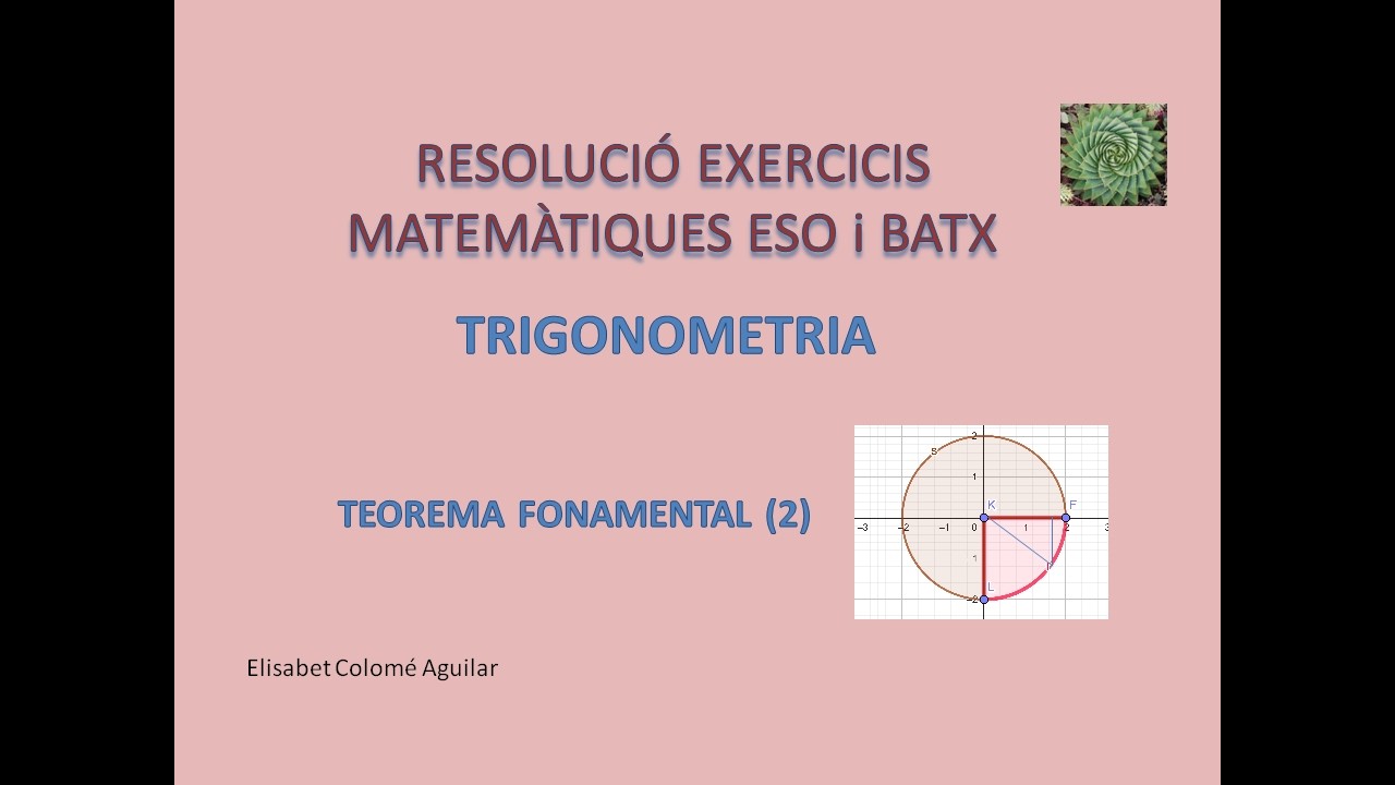 @Elisabet Colomé : TRIGONOMETRIA BATX (Teorema Fonamental (2))