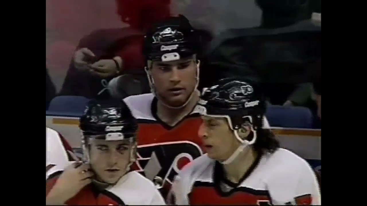 Flyers - Islanders rough stuff 1/24/95