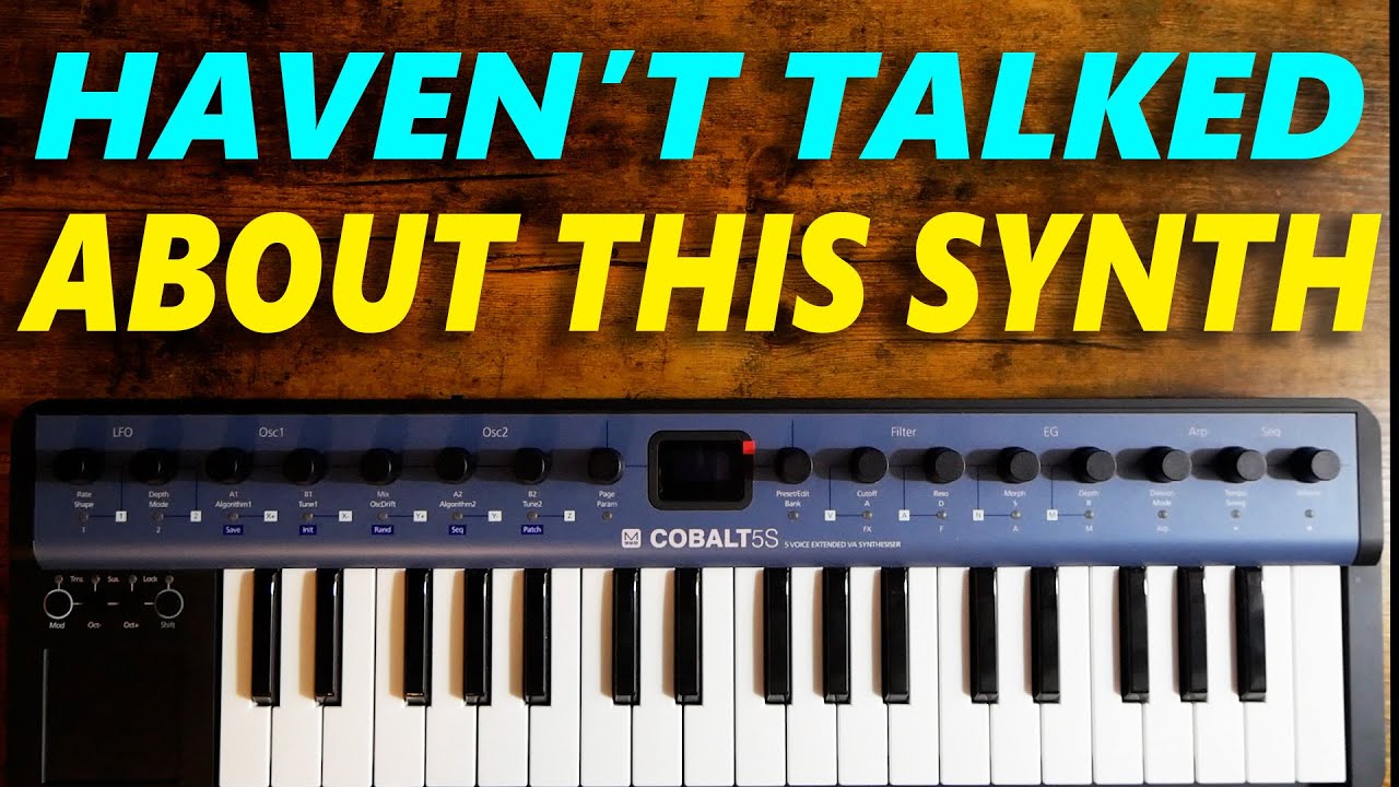 I Haven't Talked About This Synth (Modal Cobalt 5S)