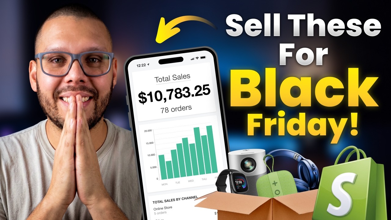 Do THIS NOW To Make Over $10k For Black Friday and Cyber Monday With ChatGPT-6 Astra + Shopify