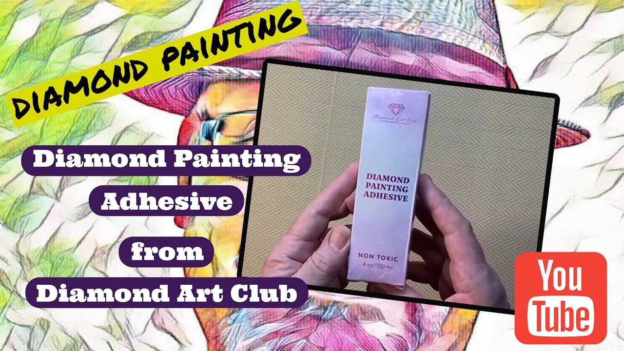 Unboxing And Testing Diamond Painting Adhesive From Diamond Art Club!