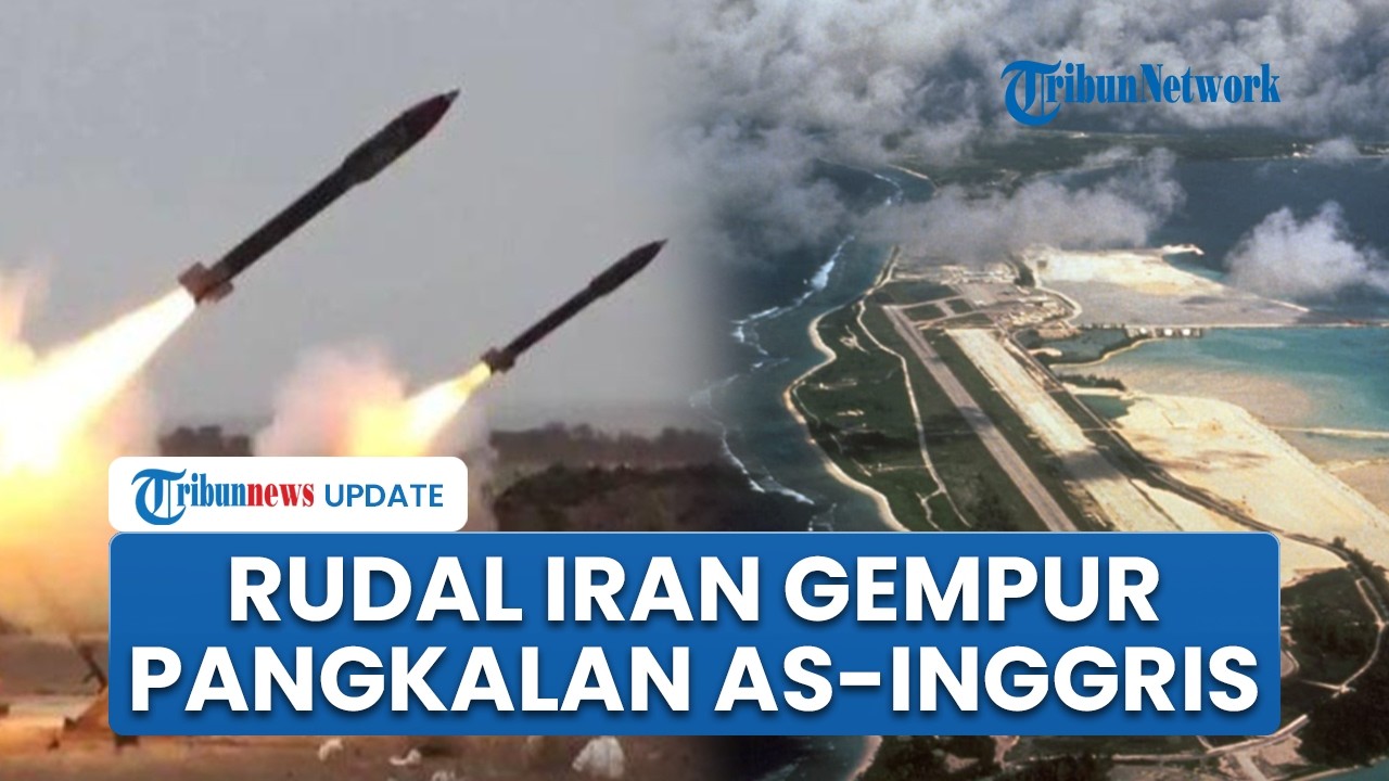 Iran Murka Inggris Bantu Trump! Rudal Balistik IRGC Gempur Pangkalan AS-Inggris di Diego Garcia