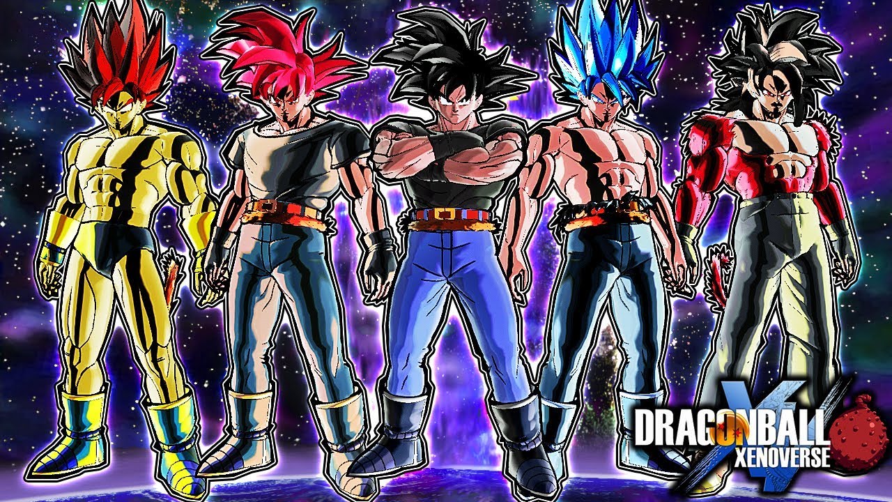 Dragon Ball Xenoverse 2: What If Turles Was Good DLC Pack Gameplay (ALL TRANSFORMATIONS & NEW FORMS)