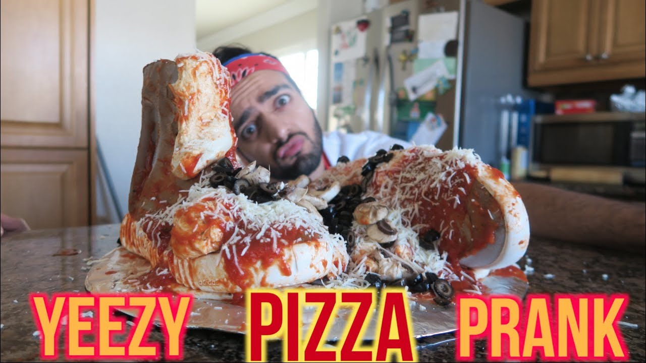 INSANE YEEZY PIZZA PRANK!! (Completely Destroyed)-FireKicks