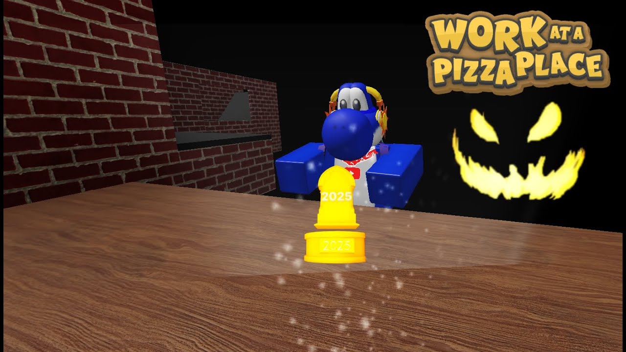 ROBLOX 🍕 Work at a Pizza Place 🎃 Halloween Update 2025 Part 1 🪑 Furniture Contest