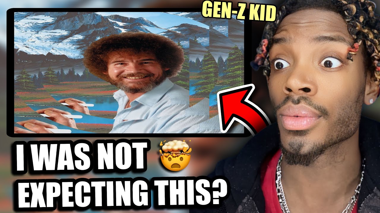 GEN Z KID Reacts To Where Are All the Bob Ross Paintings! We Found Then!