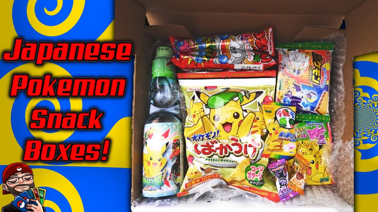 Japanese Pokemon Snack Boxes! - With Ana