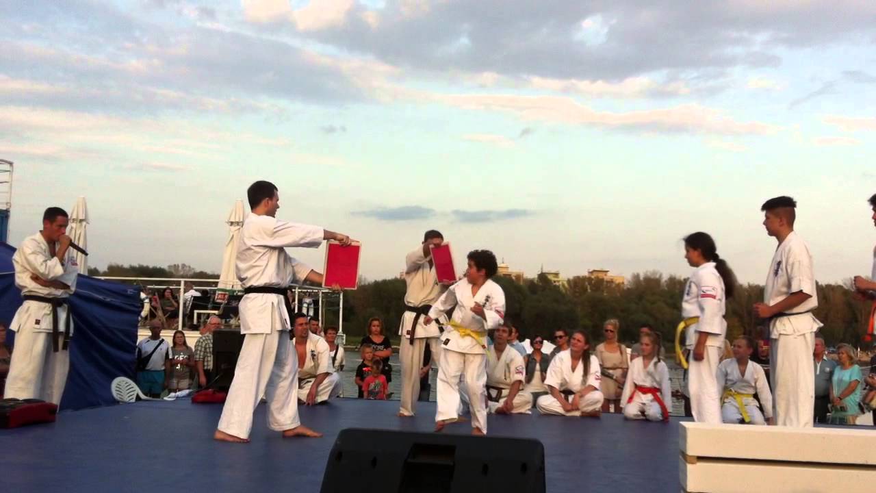 Bielański Klub Kyokushin Karate pokaz 13.09.2014