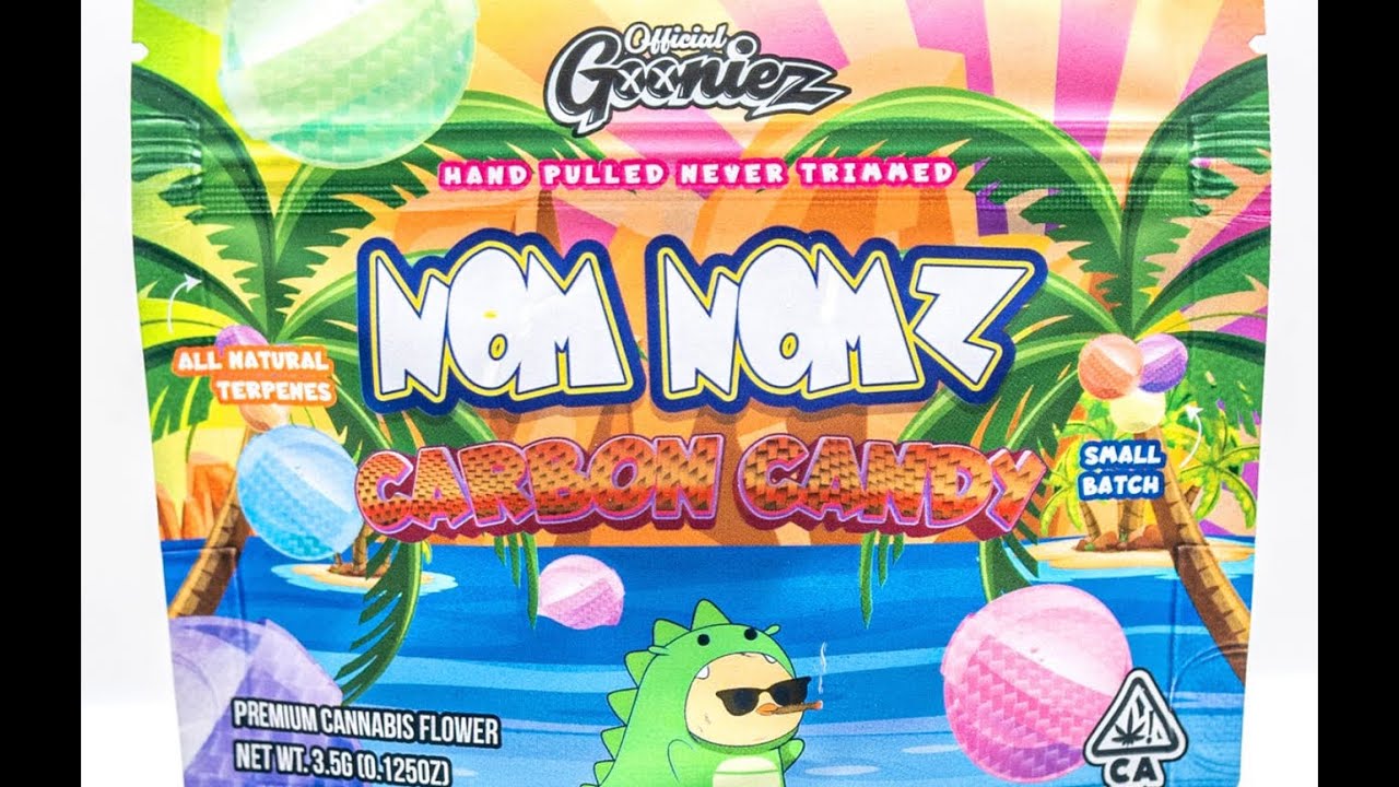 Offical Gooniez Carbon Candy weed strain review  Nom Nomz Teds Budz